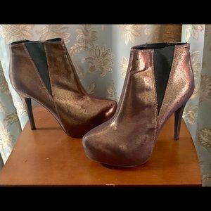 Rock and Republic bronze boots new with box  8 M